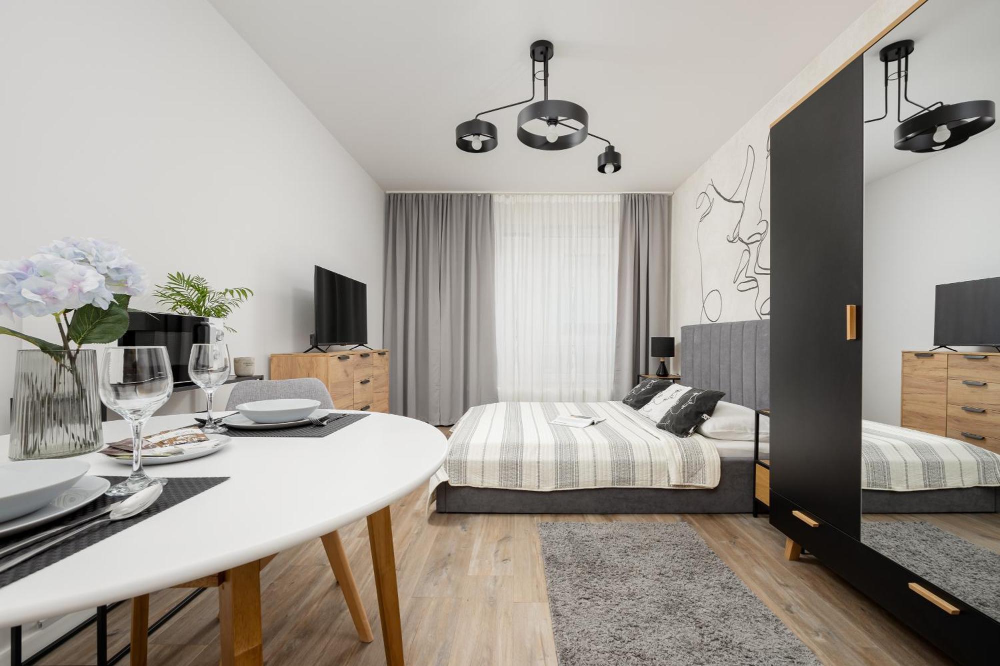 Gdansk Przymorze Pretty Studios & Pets Allowed By Noclegi Renters Exteriör bild